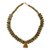 Soapstone beaded necklace, 'Asomdwe' - Artisan Crafted Brown and Grey Soapstone Necklace from Ghana (image 2a) thumbail