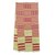 Cotton blend kente scarf, 'Pink Heart's Desire' (3 strips) - Pink and Cream Handwoven African Kente Scarf 3 Strips thumbail