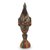 Wood sculpture, 'Akan Bird Mask' - Hand Carved African Mask Sculpture for Tabletop Display (image 2a) thumbail