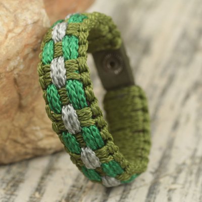 Mens wristband bracelet, Legendary