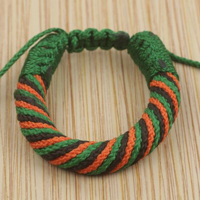 Mens wristband bracelet, Krobo Joy
