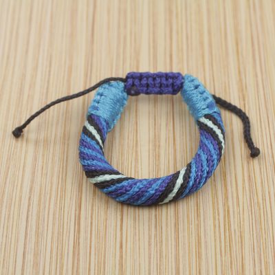 Mens wristband bracelet, Krobo Kindness
