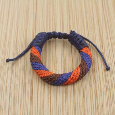 Mens wristband bracelet, Krobo Unity