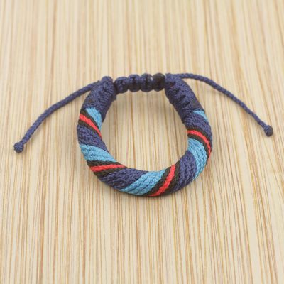 Mens wristband bracelet, Krobo Truth