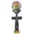 Wood sculpture, 'Akuaba of the Ashanti III' - African Fertility Doll Collectible Wood and Cotton Sculpture (image 2a) thumbail