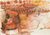 'Moments of Expectation' - Watercolor Painting of a Fishing Village in Earth Colors thumbail