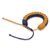 Men's wristband bracelet, 'Awindazi Golden Blue' - Men's Hand Woven Wristband Bracelet in Blue and Gold (image 2b) thumbail