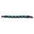 Men's wristband bracelet, 'Kente Ocean' - Men's Hand Crafted Blue Cord Wristband Bracelet (image 2d) thumbail