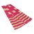 Cotton blend kente cloth scarf, 'Odehye Ba' (9 inch width) - Cotton Blend Kente Scarf in Pink and Ivory (9 Inch Width) (image 2b) thumbail