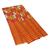 Cotton blend kente cloth scarf, 'Winner' (16 inch width) - Kente Cloth Scarf in Cotton and Rayon Blend (16 Inch Width) (image 2b) thumbail