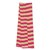 Cotton blend kente cloth scarf, 'Praise' (9 inch width) - Pink and Cream Handwoven Kente Cloth Scarf (9 Inch Width) thumbail
