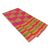 Cotton blend kente cloth scarf, 'Ahoufe' (12 inch width) - Multicolored Kente Cloth Scarf from Africa (12 Inch Width) (image 2b) thumbail