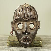 African wood mask, Dan Protection II