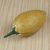 Wood box, 'Sweet Yellow Pepper' - Pepper Shape Decorative Wood Box Hand Carved in Ghana thumbail
