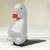 Wood doorstop, 'Grey African Parrot' - Parrot Theme Door Stopper Carved by Hand thumbail