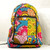 Cotton batik backpack, 'Krokrobite' - Multicolor Cotton Batik Patterned Backpack from Ghana (image 2b) thumbail