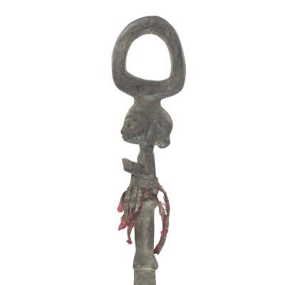 Wood walking stick, Shango