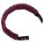 Cord bracelet, 'Red and Black Kente Power' - Red and Black Cord Striped Bracelet Handmade in Ghana (image 2f) thumbail
