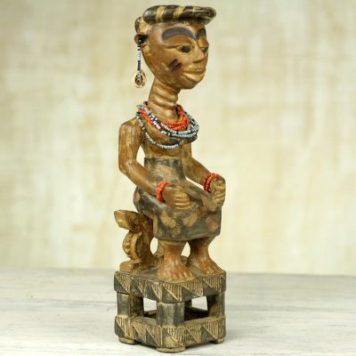 Wood sculpture, Fanti Beauty