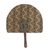 Cotton fan, 'Denkyem' - Hand Crafted Cotton Crocodile Motif Fan with Wood Handle (image 2a) thumbail