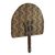 Cotton fan, 'Denkyem' - Hand Crafted Cotton Crocodile Motif Fan with Wood Handle (image 2b) thumbail