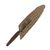 Cotton fan, 'Denkyem' - Hand Crafted Cotton Crocodile Motif Fan with Wood Handle (image 2c) thumbail