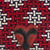 Cotton wood fan, 'Kokoo Love' - Cotton and Wood Fan in Candy Apple and Black from Ghana (image 2d) thumbail