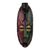 African wood mask, 'Dawa' - Colorful West African Decorative Beaded Wood Wall Mask (image 2a) thumbail