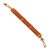 Men's leather wristband bracelet, 'Enduring Strength in Tan' - Men's Brown Leather Wristband Bracelet from Ghana (image 2e) thumbail