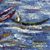 'Elmina Fishing Port' - Signed Impressionist African Sea Shore Landscape (image 2b) thumbail