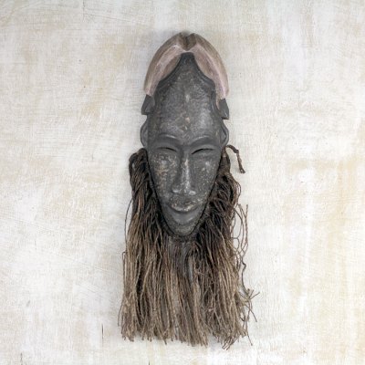African wood mask, Simple Man