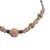Ceramic and recycled glass beaded necklace, 'Celebrate Diversity' - Ceramic and Recycled Glass Long Beaded Necklace from Ghana (image 2d) thumbail