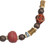 Recycled glass beaded necklace, 'Boho Adipa' - Recycled Glass Beaded Necklace Crafted in Ghana (image 2e) thumbail