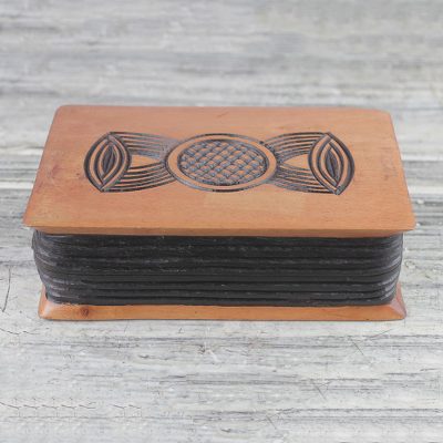 Wood oware game, Anigye Oware