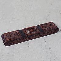 Wood oware game,