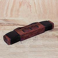Wood oware game,