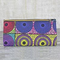 Cotton clutch bag,