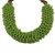 Agate and recycled glass beaded necklace, 'Lush Beauty' - Recycled Glass and Agate Beaded Necklace from Ghana (image 2c) thumbail