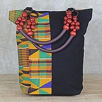 Cotton shoulder bag,