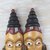African wood masks, 'Twins' (pair) - African Wood Twin Masks from Ghana (Pair) (image 2c) thumbail