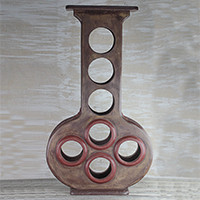 Wood wine rack,