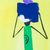 'Bright Day' - Signed Abstract Painting of People from Ghana (image 2b) thumbail