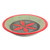 Aluminum and wood decorative bowl, 'Red Petals' - Aluminum and Wood Decorative Bowl from Ghana (image 2c) thumbail