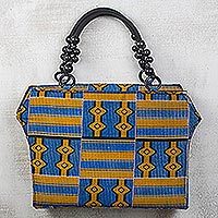Cotton handle handbag,