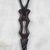 Wood walking stick, 'Moving Couple' - Handcrafted Sese Wood Walking Stick from Ghana (image 2b) thumbail