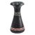 Wood decorative vase, 'Special Black' - Handcrafted Sese Wood Decorative Vase in Black from Ghana (image 2a) thumbail