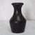 Wood decorative vase, 'Majestic Onyx' - Handmade Onyx Sese Wood Decorative Vase from West Africa thumbail