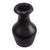 Wood decorative vase, 'Majestic Onyx' - Handmade Onyx Sese Wood Decorative Vase from West Africa (image 2c) thumbail