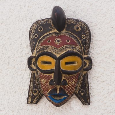 African wood mask, Phila