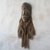 African wood mask, 'Humble' - Wood Earth-Tone African Wall Mask of Humble Man from Ghana (image 2b) thumbail